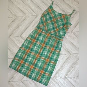 Fresh & Fun Plaid Ann Taylor (factory store) midi dress